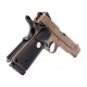 Army Armament 1911 MEU (R-27) (Tan), Pistols are generally used as a sidearm, or back up for your primary, however that doesn't mean that's all they can be used for